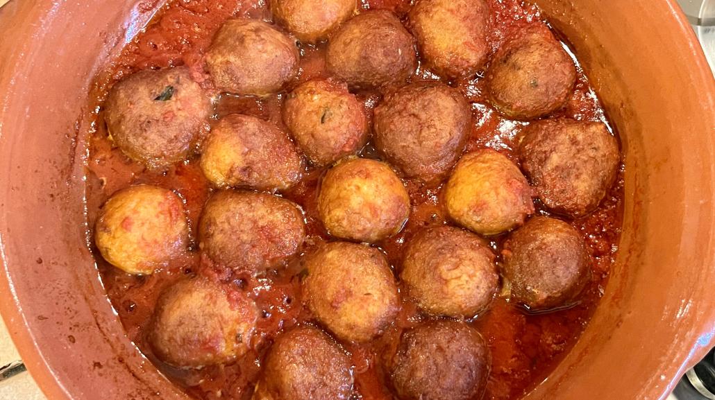 Pallotte cacio e uova